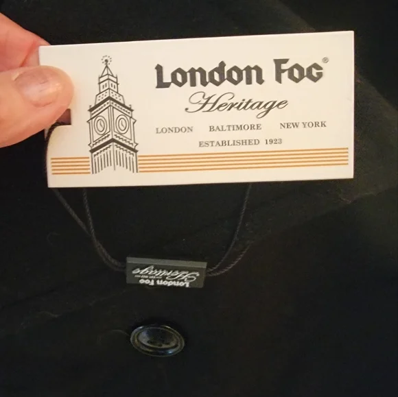 NWT Men's Hertage London Fog Peacoat-40 R - Picture 4 of 5
